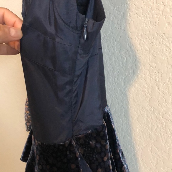 Vintage Marc Jacobs Runway Velvet Ruffle Tiered Dress - Picture 6 of 8